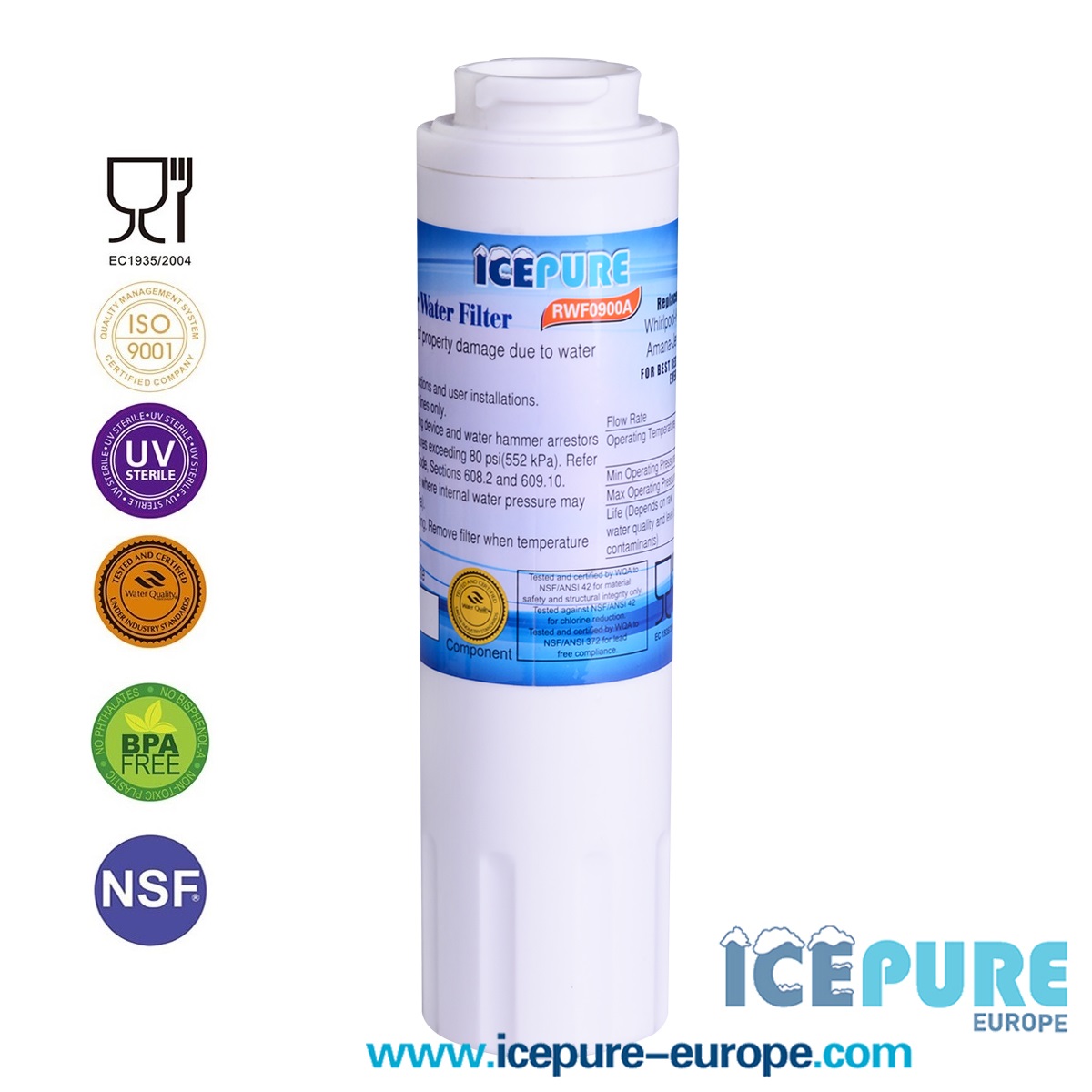Icepure Waterfilter geschikt voor Liebherr UKF8001