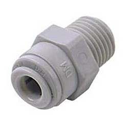 Adapter 1/4" Schroefdraad en 6mm Slang Adapter 1/4" Schroefdraad en 6mm Slang