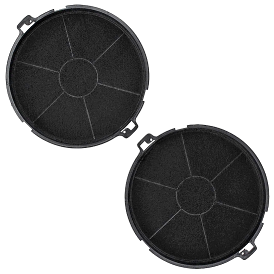 Alapure Koolstoffilter geschikt voor Beko KF9189387005 / 15596 (2st.) Alapure Koolstoffilter geschikt voor Beko KF9189387005 / 15596 (2st.)