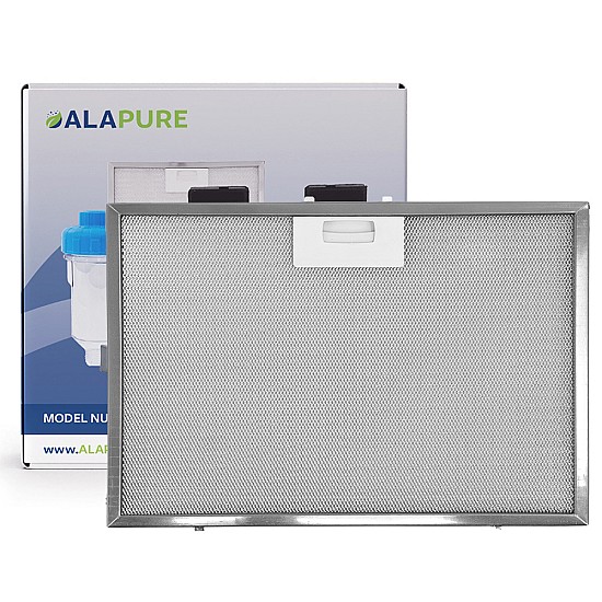 Alapure MFR032 Compatibel met Miele Metaalfilter 8258241 325x259x9mm Alapure MFR032 Compatibel met Miele Metaalfilter 8258241 325x259x9mm