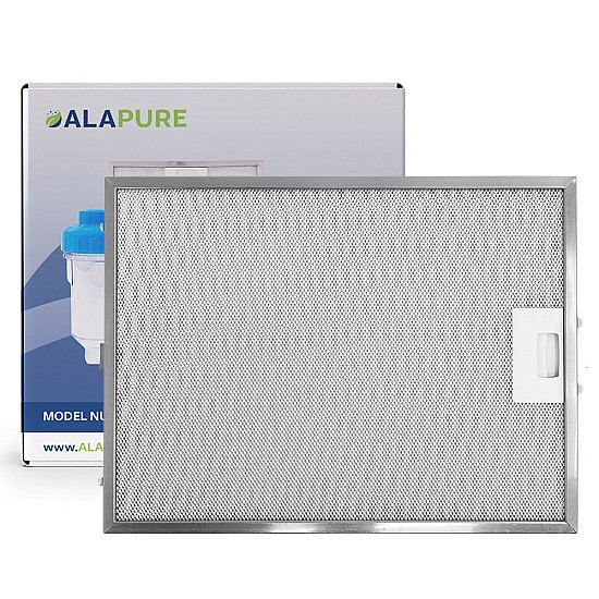 Alapure MFR944 geschikt voor Miele Metaalfilter 8270321 375x280.5x9