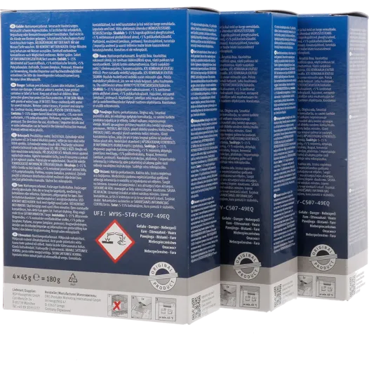 Bosch 00312485 Machinereiniger voor vaatwassers - 12x45g