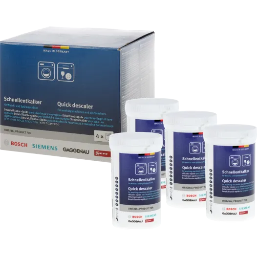 Bosch Ontkalker 00312331 geschikt voor vaatwassers en wasmachines (4x250gram)