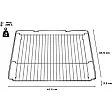 Bosch Universeel bak- en braadrooster voor ovens 00577170 Bosch Universeel bak- en braadrooster voor ovens 00577170