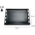 Bosch Geëmailleerde bakplaat 00666902