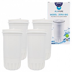 ZeroWater Waterfilter van Alapure Zero-Big / 4-Pack