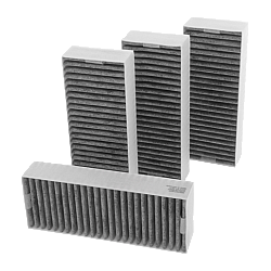 Alapure CleanAir Koolstoffilter geschikt voor Constructa CV430235 / CV431235