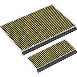 Alapure HFK8701 Geschikt voor Junker CleanAir Plus 11041790 / DWZ0AK0A0 Koolstoffilter