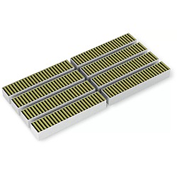 Alapure CleanAir Plus Koolstoffilter geschikt voor Bosch 17005507 / LZ21WWB16 (8 St)