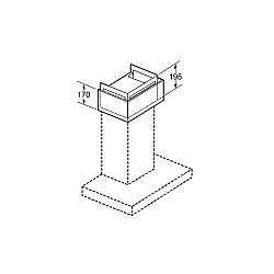 Bosch CleanAir Plus Starterset Recirculatie 17004049 / DWZ1AX5C6