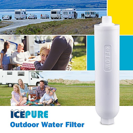 Caravan Waterfilter / Camper Waterfilter van Icepure YW003-H