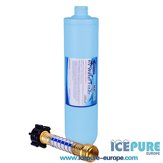 Caravan Waterfilter / Camper Waterfilter MET Slang van Icepure YW003-H