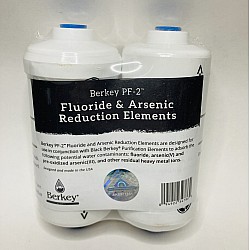 Berkey Fluoride en Arsenicum PF-2 filterelementen