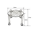 Berkey Deluxe RVS Standaard van Alapure OWF022