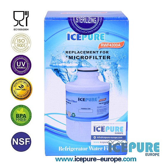 Triomph Waterfilter TSN552NFBK / TSN541NFHS van Icepure RWF4300A