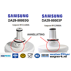 Alapure Waterfilter geschikt voor Samsung DA29-00003G