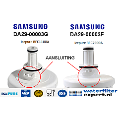 Samsung Waterfilter DA29-00003G / HAFIN2 van Alapure RWF1100A