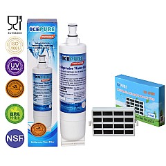 Icepure Filterset geschikt voor Whirlpool SBS002 / 481281729632 en HYG001