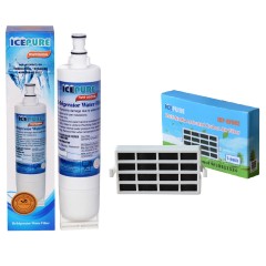 Alapure Waterfilter geschikt voor Bauknecht SBS003- en Antibacteriele Luchtfilter HYG001