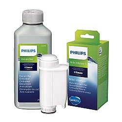 Philips Saeco Onderhoudsset intenza+ Waterfilter CA6702 + CA6700 Ontkalker