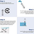 Alapure Waterfilter geschikt voor Delonghi DLSC002 / SER3017