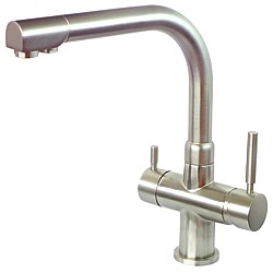 3 in 1 Kraan Paris / Brushed Nickel