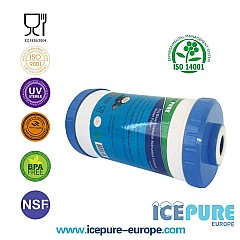 10inch Big Blue GAC Koolstof Waterfilter van Icepure ICP-GAC10BB