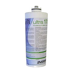 Claris Ultra 170 past op de kop van de F1700 Filter Cartridge Waterfilter 07.95.19.002