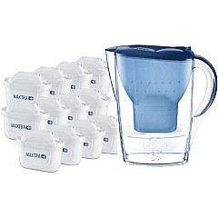 Brita Waterfilterkan Marella Cool 2.4L + Brita Maxtra+ Waterfilters 12-Pack