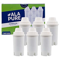 Alapure CWF1002 Compatible met Brita Classic Waterfilters 6-Pack