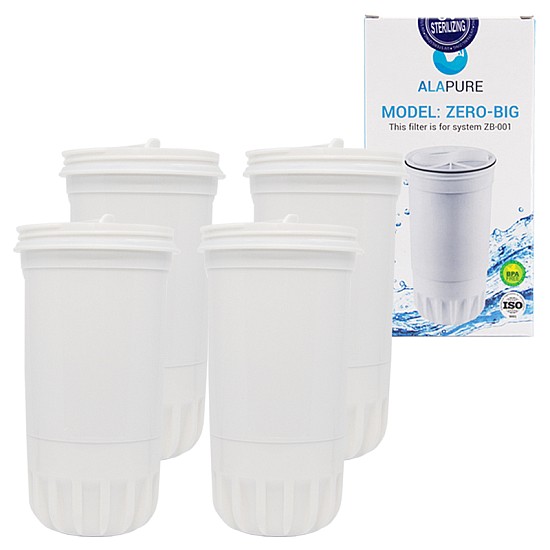 ZeroWater Waterfilter van Alapure CWF1003 / 4-Pack