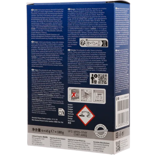 Alapure Vaatwasmachine Reiniger geschikt voor Gaggenau 00312477 / 00312194 / 00311580