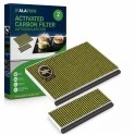 Alapure CleanAir Plus Koolstoffilter geschikt voor Bosch 11041790 / DWZ0AK0A0 met Anti-Fish