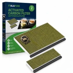 Alapure CleanAir Plus Koolstoffilter geschikt voor Bosch 11041790 / DWZ0AK0A0 met Anti-Fish