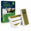 Alapure CleanAir Koolstoffilter geschikt voor Bosch 17007505 / HEZ9VRCR0 met Anti-Fish