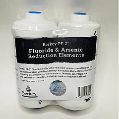 Berkey Fluoride en Arsenicum PF-2 filterelementen