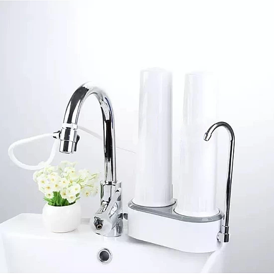 Aanrechtmodel ALA-D810A Dubbele Keramische Filter Systeem W9380208 Aanrechtmodel ALA-D810A Dubbele Keramische Filter Systeem W9380208