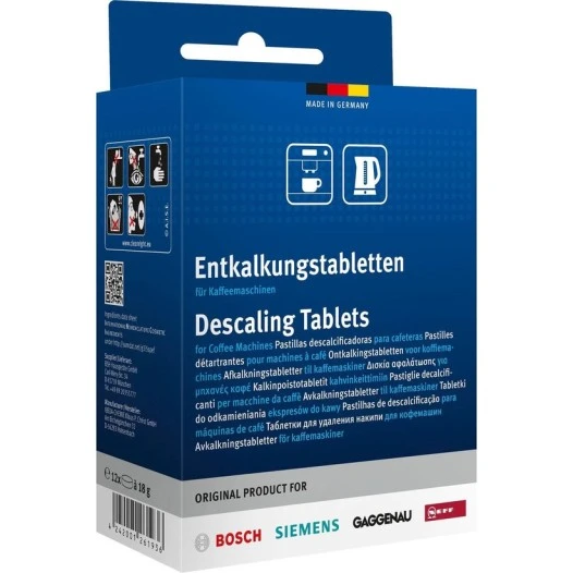 Bosch Ontkalkingstabletten 00312454 / 00311893 (12st.)