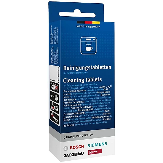 Siemens Reinigingstabletten 00312295 / 00311970 / 00311940 (10 St.) Siemens Reinigingstabletten 00312295 / 00311970 / 00311940 (10 St.)