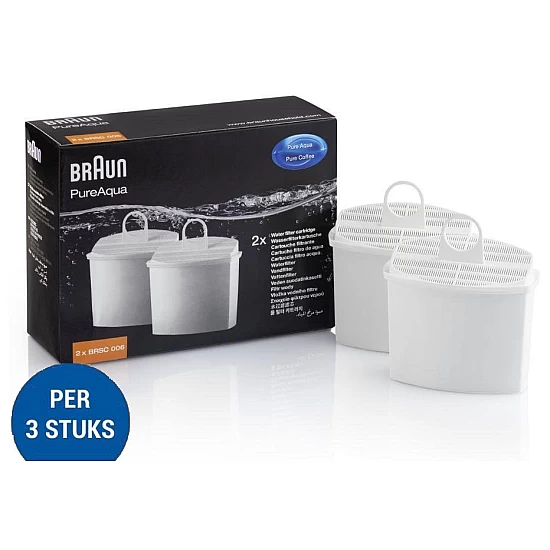 Braun Waterfilter KWF2 (3 sets) Braun Waterfilter KWF2 (3 sets)