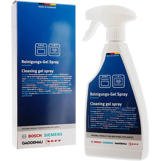 Gaggenau Reinigingsgelspray geschikt voor ovens 00312482 (500 ml) Gaggenau Reinigingsgelspray geschikt voor ovens 00312482 (500 ml)