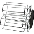 Siemens Houder voor Tassimo T-Discs 00574958 (30 Stuks) Siemens Houder voor Tassimo T-Discs 00574958 (30 Stuks)