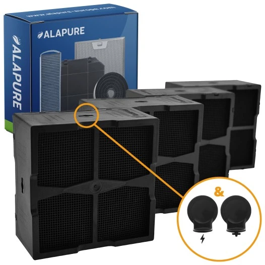 Alapure filter geschikt voor AEG Regenereerbaar Koolstoffilter 4055499638