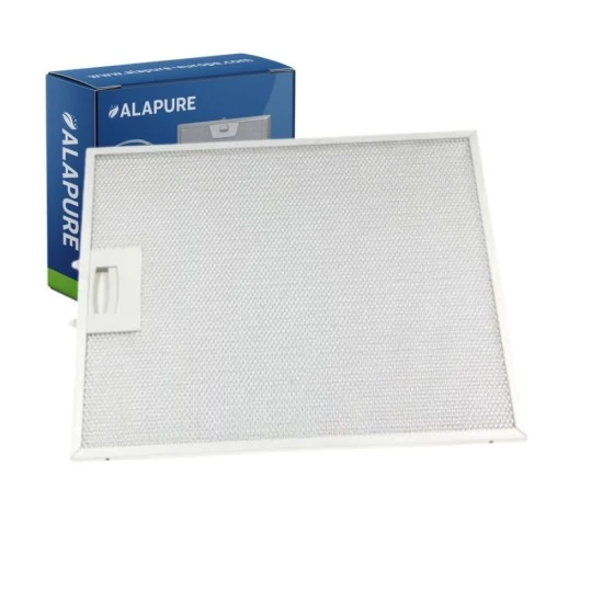 Alapure Metaalfilter geschikt voor Beko 129730007 / 115657 320x273x8mm