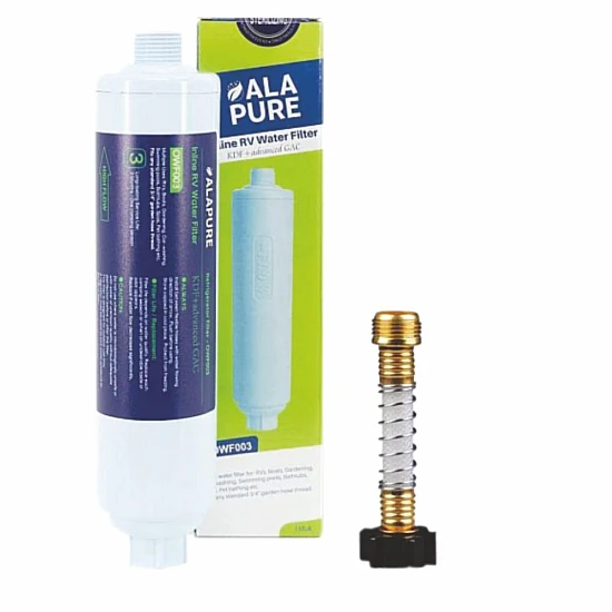 Boot Waterfilter / Jacht Waterfilter MET Slang van Alapure OWF003 Boot Waterfilter / Jacht Waterfilter MET Slang van Alapure OWF003