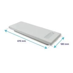 Zanussi Vriesvakdeur 470x180mm / 2063754028