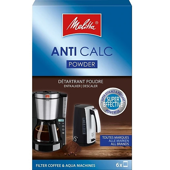 Melitta Ontkalker AntiCalc 6 x 20 Gram