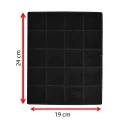 Alapure HFK290 Koolstoffilter geschikt voor DeDietrich 74X9552 (2St.)