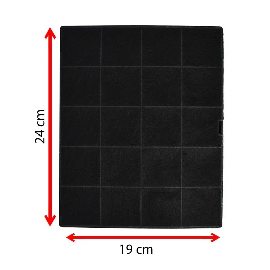 Alapure HFK290 Koolstoffilter geschikt voor DeDietrich 74X9552 (2St.)