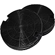 Turboair Koolstoffilter F00428/1S (2 St.) Turboair Koolstoffilter F00428/1S (2 St.)